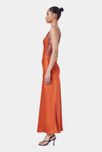 Load image into Gallery viewer, Cascading Lace Maxi Dress Fired Brick | Ginia