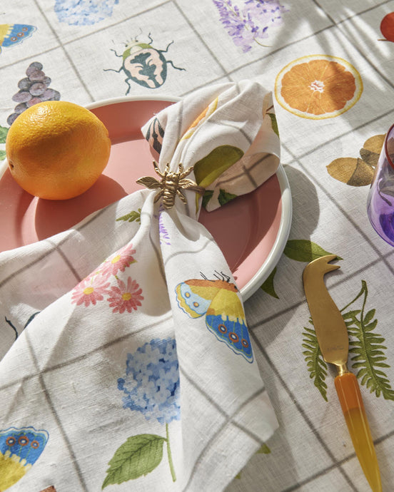 Prairie Linen 4P Napkin Set One Size - Kip & Co