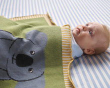 Load image into Gallery viewer, Home Among The Gum Trees Cotton Knitted Blanket One Size - Kip &amp; Co