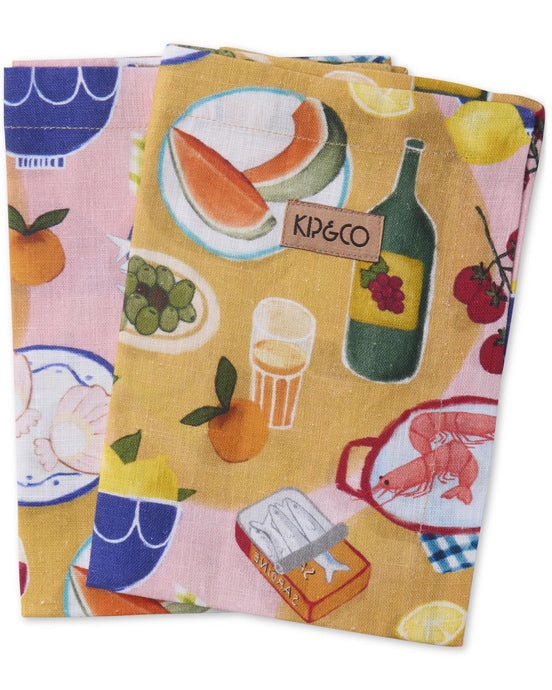 Supper Linen 4P Napkin Set One Size - Kip & Co