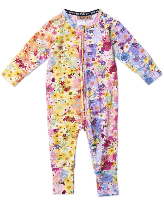 Posie Lane Organic Long Sleeve Zip Romper - Kip & Co
