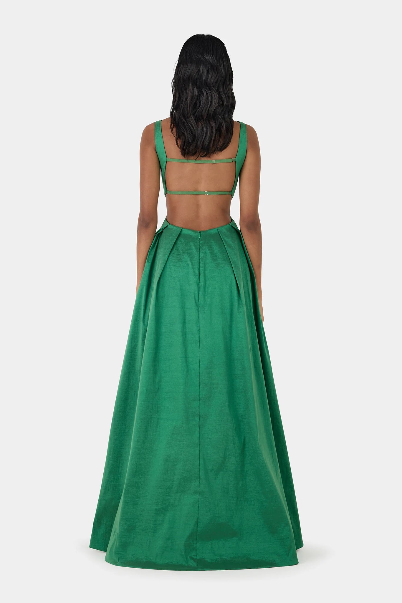 Aubrey Taffeta Gown Green / Hansen & Gretel Ted & Olive Boutique Aubrey Taffeta Gown Green / Hansen & Gretel Ted & Olive Boutique