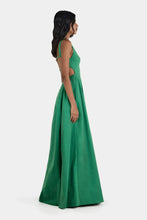 Load image into Gallery viewer, Aubrey Taffeta Gown Green / Hansen &amp; Gretel