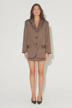 Load image into Gallery viewer, Harper Oversize Blazer Pincstrip | Hansen &amp; Gretel