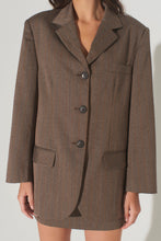 Load image into Gallery viewer, Harper Oversize Blazer Pincstrip | Hansen &amp; Gretel