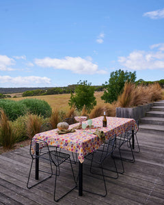 Pansy Linen Tablecloth One Size | Kip & Co