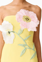 Load image into Gallery viewer, Hope Strapless Midi Dress, Yellow | Elliatt