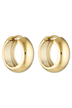 Load image into Gallery viewer, Petite Thick Huggies Gold 18mm / Porter Jewellery