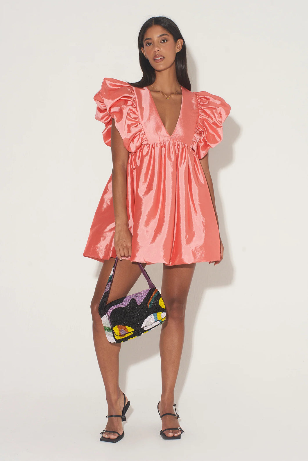 Cosmo Dress, Watermelon | Hansen & Gretel