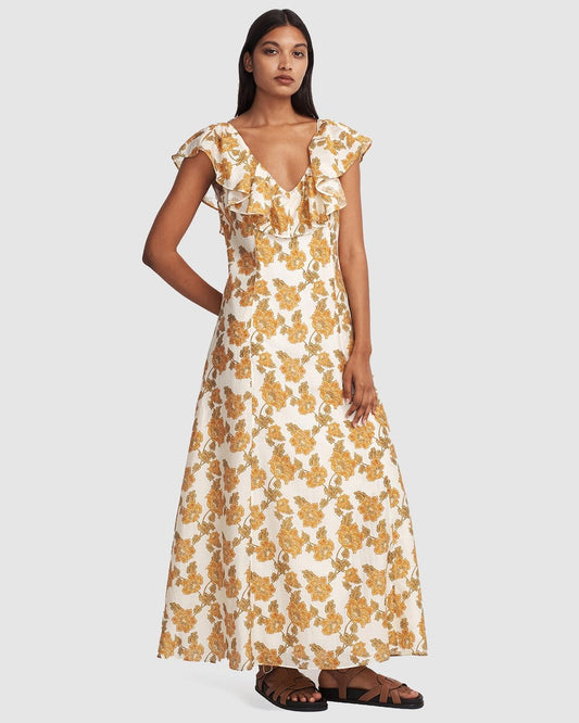 Henrietta Dress, Sunshine Bloom | Hansen & Gretal