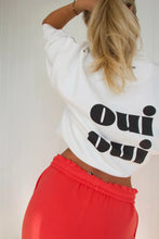 Load image into Gallery viewer, Oui Sweatshirt, Snow | Araminta James