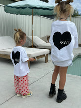 Load image into Gallery viewer, Kids Heart Tee Black | SSAINT