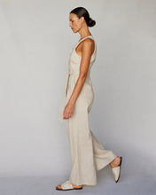 Load image into Gallery viewer, Imari Linen Jumpsuit Natural