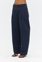 Load image into Gallery viewer, Imprint Tailored Cotton Trousers, Ink | Third Form