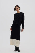 Load image into Gallery viewer, Colour Block Pleat Skirt | Iris &amp; Wool