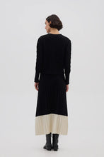 Load image into Gallery viewer, Colour Block Pleat Skirt | Iris &amp; Wool
