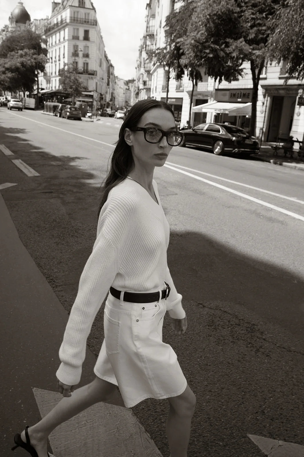 Odihn Short Ivory  / Elka Collection