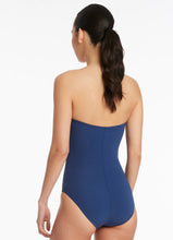 Load image into Gallery viewer, Bandeau One Piece, Pacific Blue | Jets Australia