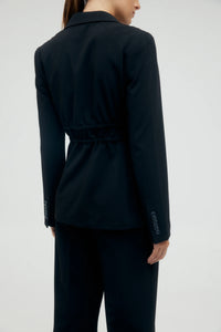 Protocol Cinched Waist Blazer Raven / Third Form