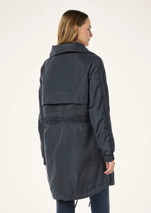 Mid Length Man Down Jacket Marine Blue / PE Nation