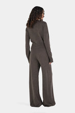 Load image into Gallery viewer, Jada Cashmere Pant Charcoal | Hansen &amp; Gretel