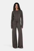 Load image into Gallery viewer, Jada Cashmere Pant Charcoal | Hansen &amp; Gretel