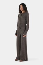 Load image into Gallery viewer, Jada Cashmere Pant Charcoal | Hansen &amp; Gretel