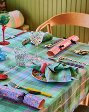Load image into Gallery viewer, Jewel of the Nile Tartan Line 4P Napkin Set | Kip &amp; Co