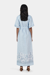 Joe Linen Midi Dress | Hansen & Gretel