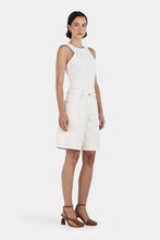 Load image into Gallery viewer, Jessie Denim Jorts Ecru | Hansen &amp; Gretel