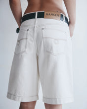 Load image into Gallery viewer, Jessie Denim Jorts Ecru | Hansen &amp; Gretel