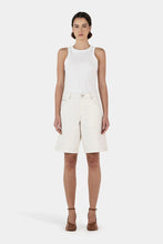 Load image into Gallery viewer, Jessie Denim Jorts Ecru | Hansen &amp; Gretel