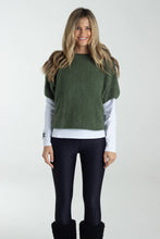 Load image into Gallery viewer, Heart on my Sleeve Knit Khaki / Snuxe