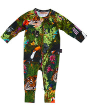 Load image into Gallery viewer, Jungle Life Organic Long Sleeve Romper | Kip &amp; Co