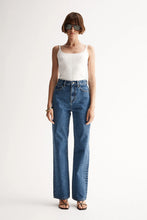 Load image into Gallery viewer, Odin Dark Blue Straight Leg Jean | Elka