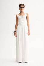 Load image into Gallery viewer, Isabella White Wide Leg Pant | Elka Collective