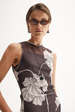 Load image into Gallery viewer, Lillian Brown Floral Knit Maxi | Elka Collective