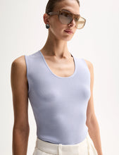 Load image into Gallery viewer, Hayes Pale Blue Knit Tank Top | ELKA COLLECTIVE