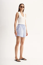 Load image into Gallery viewer, Austin Light Blue Cotton Shorts | Elka Collective