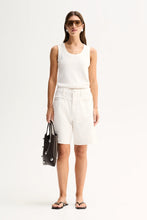 Load image into Gallery viewer, Silas Knit Top White | ELKA COLLECTIVE