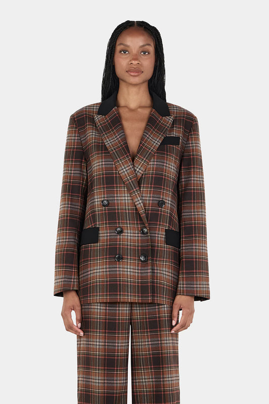 Kat Blazer Tartan / Hansen & Gretel
