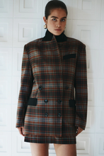 Load image into Gallery viewer, Kat Blazer Tartan / Hansen &amp; Gretel