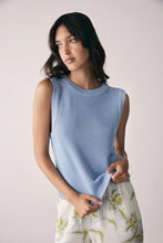 Load image into Gallery viewer, Rebound Knit Tank Sky | Esmaee