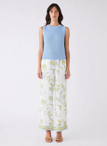 Rebound Knit Tank Sky | Esmaee