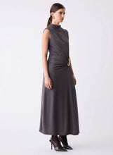 Load image into Gallery viewer, Layout Dress - Charcoal | Esmaee