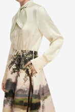 Load image into Gallery viewer, Elina Maxi Skirt Serene Print | Leo Lin