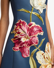 Load image into Gallery viewer, Cleo Embroidered Sleeveless Midi Dress | Leo Lin