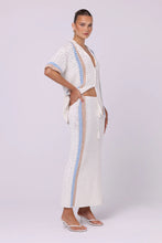 Load image into Gallery viewer, Lea Crochet Maxi Skirt Villa Stripe | Isabelle Quinn