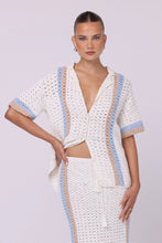 Load image into Gallery viewer, Lea Crochet Maxi Skirt Villa Stripe | Isabelle Quinn