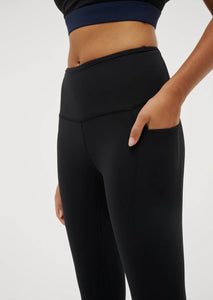 Tiebreak Legging Black / PE Nation